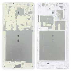 Cornice frontale LCD per alloggiamento anteriore Galaxy J3 Pro (bianca)