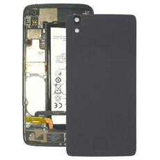 Cover posteriore con obiettivo della fotocamera per Blackberry DTEK50 (nero)