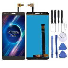 Schermo LCD OEM per Alcatel Pop 4 7070 / OT-7070 / OT7070 / 7070X / 7070Q / 7070A / 7070I con digitalizzatore assemblaggio completo (nero)