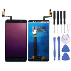 Assemblaggio completo schermo LCD e digitalizzatore per Alcatel A3 XL 9008 / 9008X / 9008D / OT9008 (nero)