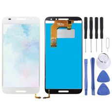 Schermo LCD OEM per Alcatel A3 5046 / 5046D / 5046X / OT5046 con digitalizzatore assemblaggio completo (bianco)