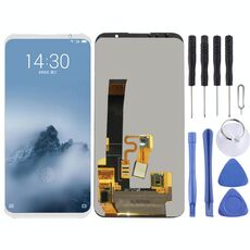 Schermo LCD originale per Meizu 16/16th / M882H / M882Q con digitalizzatore Full Assembly (bianco)
