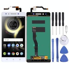 Schermo LCD OEM per Lenovo K8 Note XT1902-3 con assemblaggio completo di digitalizzatore (bianco)
