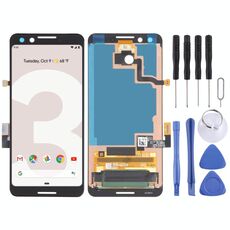 Schermo LCD OEM per Google Pixel 3 con assemblaggio completo di digitalizzatore (nero)