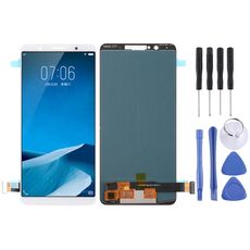 Schermo LCD TFT per Vivo X20 con assemblaggio completo di digitalizzatore (bianco)