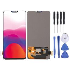 Schermo LCD originale per Vivo X21 con digitalizzatore assemblaggio completo (nero)