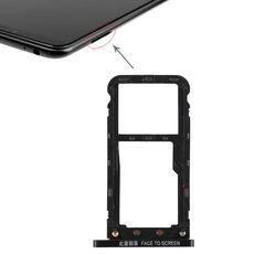 Vassoio scheda SIM per Xiaomi Mi Max 3 (nero)