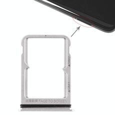 Doppio vassoio per scheda SIM per Xiaomi Mi 8 (argento)