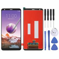 Schermo LCD TFT per LG Stylo 4 / Q Stylo 4 / Q710 / Q710MS / Q710CS Digitizer Assemblaggio completo (Nero)