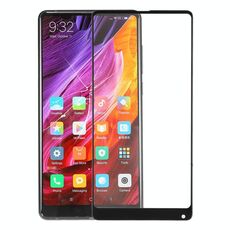 Lente in vetro esterno per schermo anteriore per Xiaomi Mi Mix2 (nero)