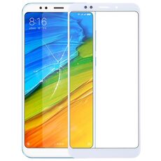 Lente in vetro esterno per schermo anteriore per Xiaomi Redmi 5 Plus (bianco)