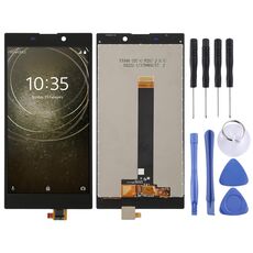 Schermo LCD OEM per Sony Xperia L2 con assemblaggio completo di digitalizzatore (nero)