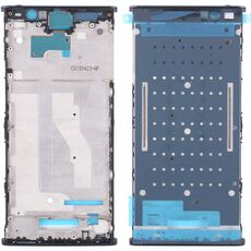 Cornice per cornice LCD alloggiamento anteriore per Sony Xperia XA2 Plus (nero)