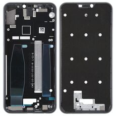 Cornice per cornice LCD alloggiamento anteriore per Asus Zenfone 5 ZE620KL (nero)