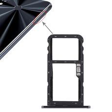 Vassoio scheda SIM + vassoio scheda SIM / vassoio scheda micro SD per Asus Zenfone 5 ZE620KL (nero)