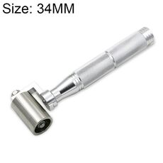 Rullo piatto con cucitura per utensili a ruota in acciaio inossidabile per carta da parati per uso domestico con cuscinetto, dimensioni: 34X24mm