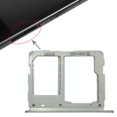 Per Galaxy Tab S3 9.7 / T825 (versione 3G) Vassoio per scheda SIM + Vassoio per scheda Micro SD (Argento)