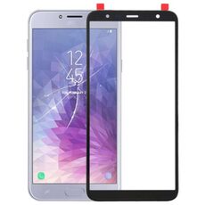 Per Galaxy J4+ / J6+ / J610 Lente in vetro esterno per schermo frontale (nero)