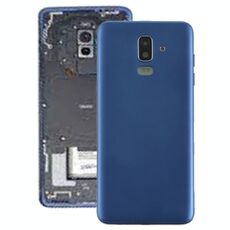Cover posteriore per Galaxy J8 (2018), J810F/DS, J810Y/DS, J810G/DS con tasti laterali e obiettivo della fotocamera (blu)