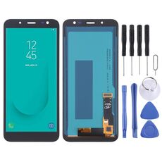Schermo LCD TFT per Galaxy J6 (2018), On6, J600F/DS, J600G/DS con digitalizzatore assemblaggio completo (nero)