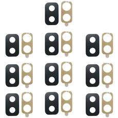 Per Galaxy J8, J810F/DS, J810Y/DS, J810G/DS Obiettivo fotocamera posteriore da 10 pezzi
