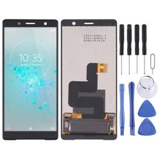 Schermo LCD OEM per Sony Xperia XZ2 Compact con assemblaggio completo di digitalizzatore (nero)