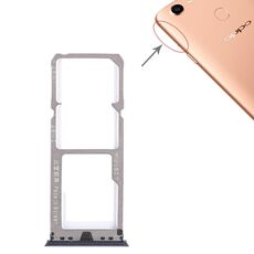 Per OPPO A79 2 x vassoio per scheda SIM + vassoio per scheda Micro SD (blu)