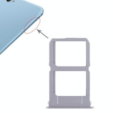Per Vivo X9i 2 x vassoio per scheda SIM (grigio)