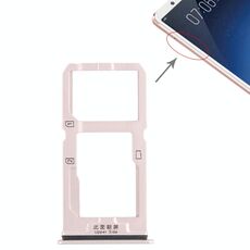 Per Vivo X20 Vassoio per schede SIM + Vassoio per schede SIM/Vassoio per schede Micro SD (oro)