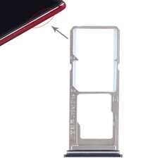 Per Vivo Z1 2 x vassoio per scheda SIM + vassoio per scheda micro SD (blu)