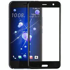 Lente esterna in vetro per schermo anteriore per HTC U11 (nero)