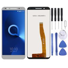Schermo LCD OEM per Alcatel 3 / 5052 / 5052D / 5052Y con digitalizzatore assemblaggio completo (bianco)