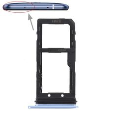Vassoio scheda SIM + vassoio scheda micro SD per HTC U11 (blu)