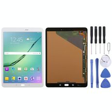Schermo LCD originale Super AMOLED per Galaxy Tab S2 9.7 / T815 / T810 / T813 con assemblaggio completo di digitalizzatore (bianco)