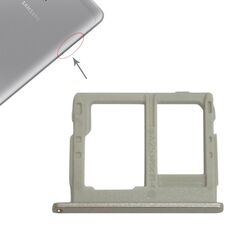 Vassoio scheda SIM per Galaxy Tab A 8.0 / T380 / T385 + vassoio scheda Micro SD (oro)