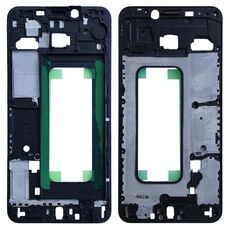 Per Galaxy C5 Alloggiamento anteriore LCD Frame Bezel Plate (Nero)