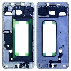 Per Galaxy C5 Alloggiamento frontale Cornice per cornice LCD (oro)