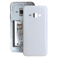 Cover posteriore per Galaxy J1 (2016) / Express 3 / Galaxy Amp 2 / J120F / J120A / J120H / J120M / J120M / J120T (bianca)