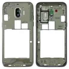 Per Galaxy J2 Pro (2018), J2 (2018), J250F/DS Cornice con cornice centrale (oro)