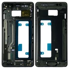 Per Galaxy Note FE, N935, N935F/DS, N935S, N935K, N935L Cornice con cornice centrale (nera)