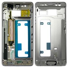 Per Galaxy Note FE, N935, N935F/DS, N935S, N935K, N935L Cornice con cornice centrale (argento)