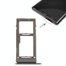 Vassoio per scheda SIM per Galaxy Note9 + vassoio per scheda Micro SD (nero)