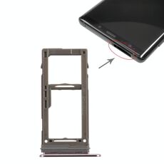Vassoio scheda SIM per Galaxy Note9 + vassoio scheda Micro SD (viola)