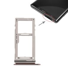 Vassoio per scheda SIM Galaxy Note9 + Vassoio per scheda SIM / Vassoio per scheda Micro SD (oro)