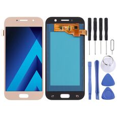 Schermo LCD TFT per Galaxy A5 (2017), A520F, A520F/DS, A520K, A520L, A520S con digitalizzatore completo (materiale TFT) (oro)