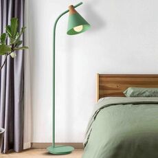 Lampada da terra Macaron lampada da tavolo verticale (Verde)