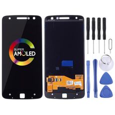 Schermo LCD TFT per Motorola Moto Z Droid / Moto Z XT1650-01 XT1650-03 con assemblaggio completo di digitalizzatore (nero)