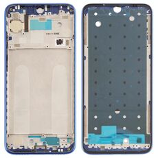 Piastra per cornice centrale per Xiaomi Redmi Note 7 / Redmi Note 7 Pro (blu)