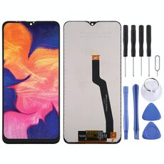 Schermo LCD e digitalizzatore Assemblaggio completo per Samsung Galaxy A10 A105G (nero)