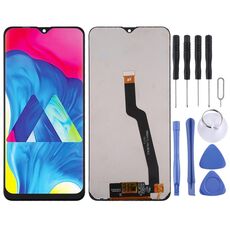 Schermo LCD OEM per Galaxy M10 con assemblaggio completo di digitalizzatore (nero)